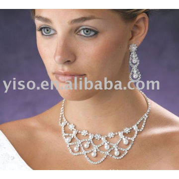 Ensemble bijoux en strass